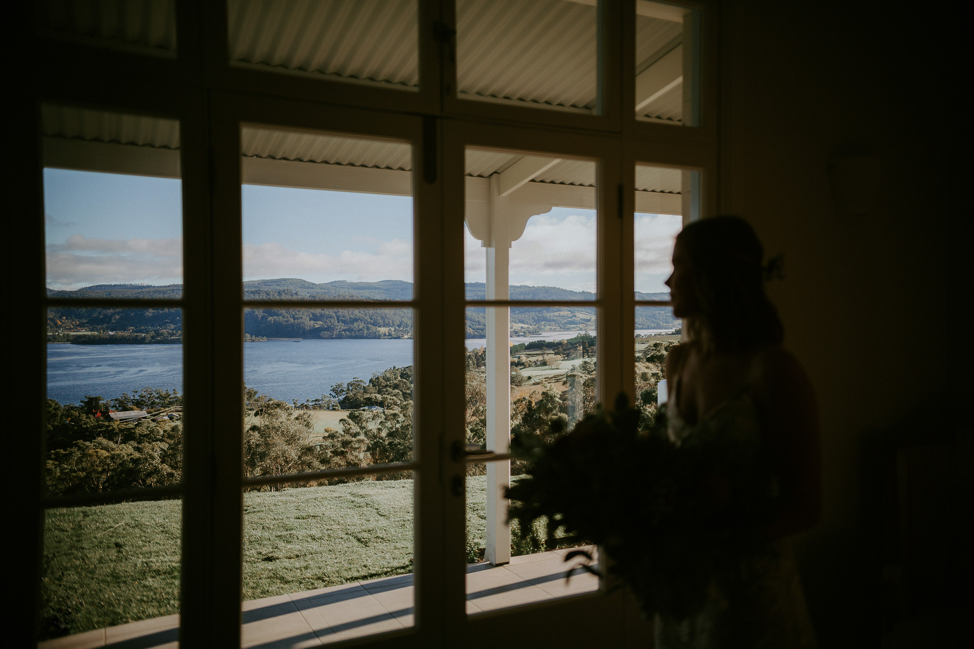 Villa Talia wedding photograph captured by Hobart wedding Photographer Ulla Nordwood