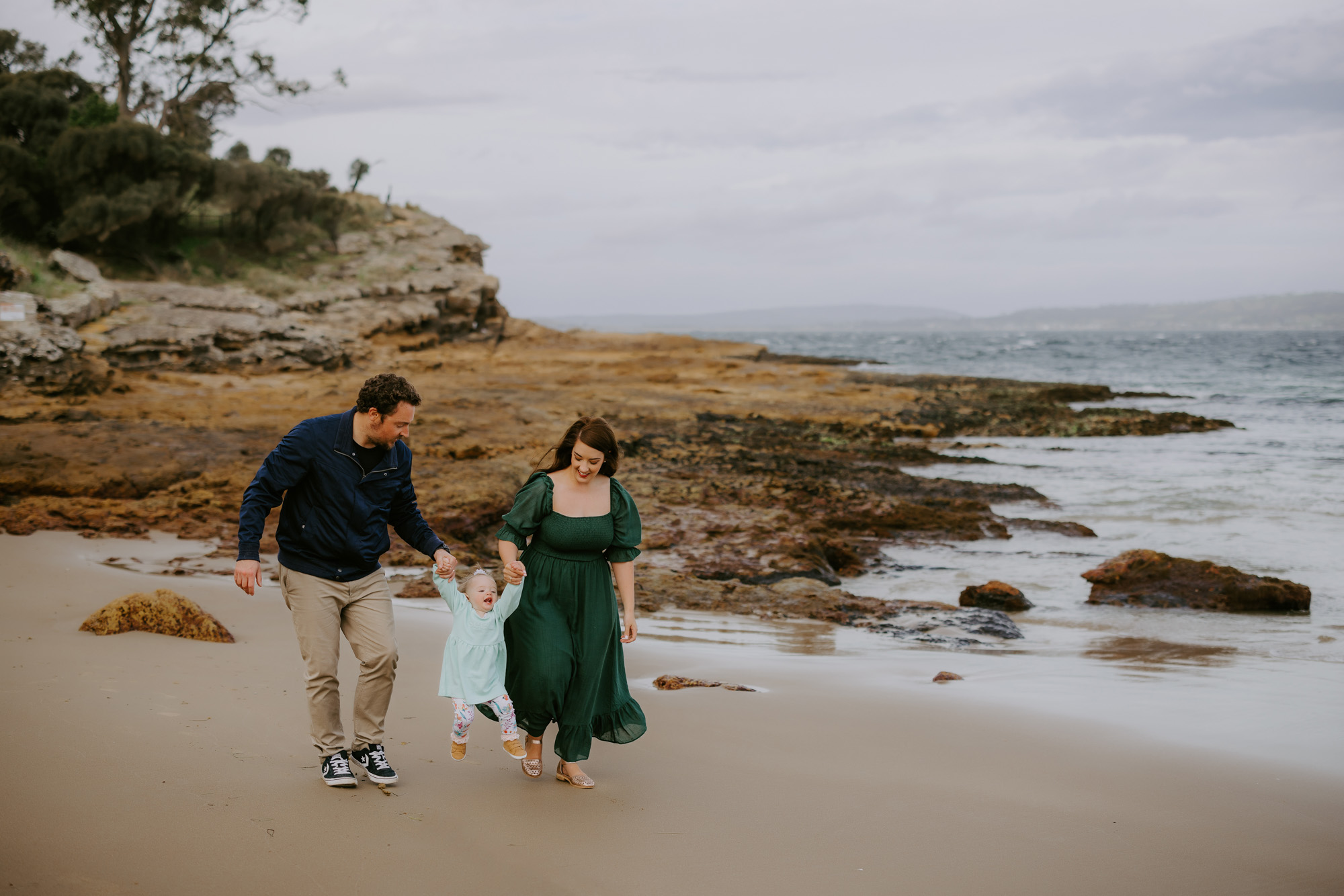 Blackmans Bay Beach Family by Ulla Nordwood – 0035