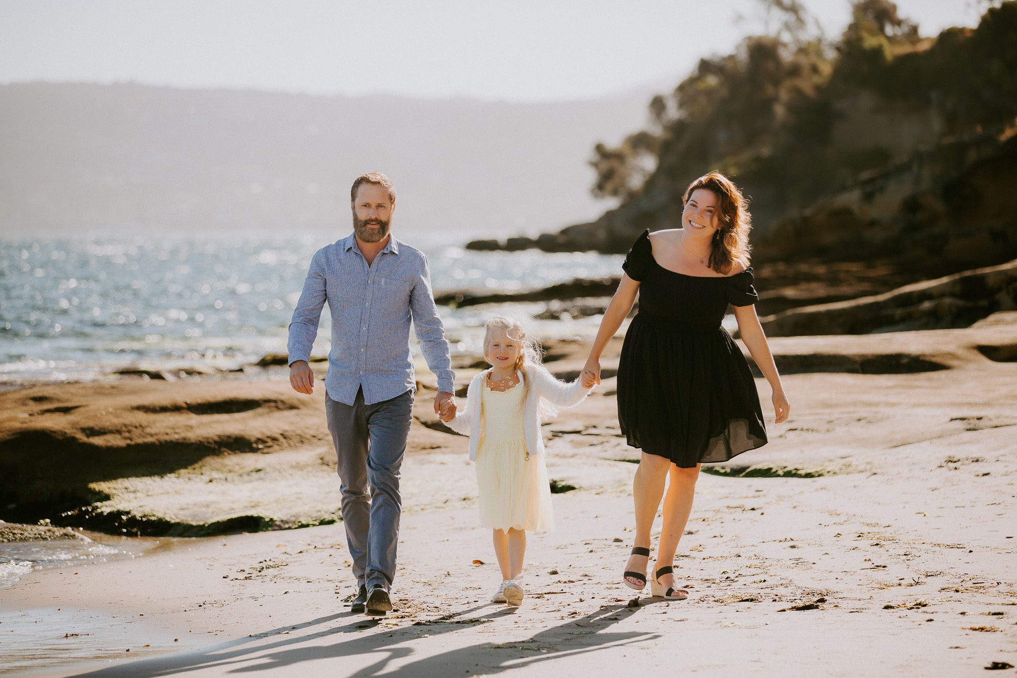 Howrah Beach Family by Ulla Nordwood – 0002