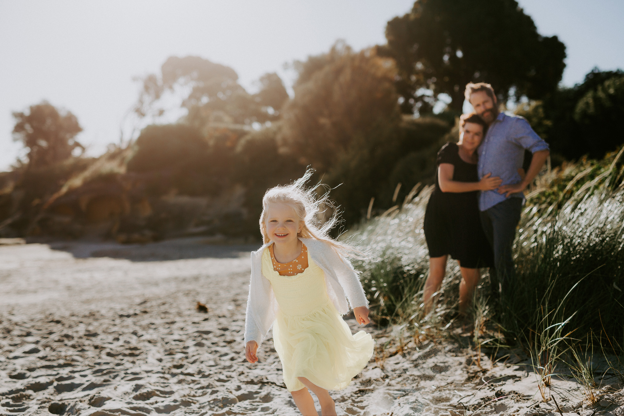 Howrah Beach Family by Ulla Nordwood – 0071